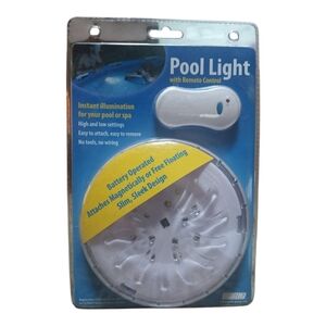 White Pool Light with Remote Control